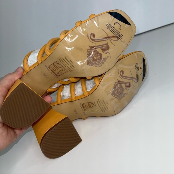 Free People Colette Sandal Hot Orange - Picture 12 of 15